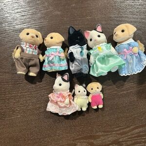 Sylvanian Families Calico Critters lot